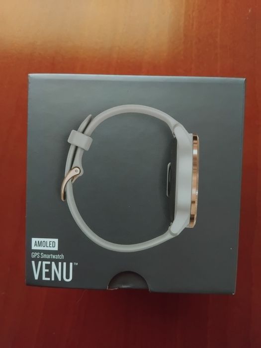 Часовник Smartwatch Garmin Venu, Light Sand/Rose Gold