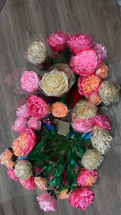 ПОДАРКИ,Цветы ручной работы