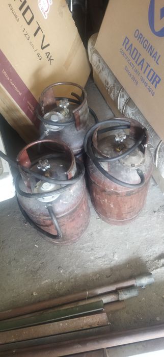 газбалон  с  редуктором. бу