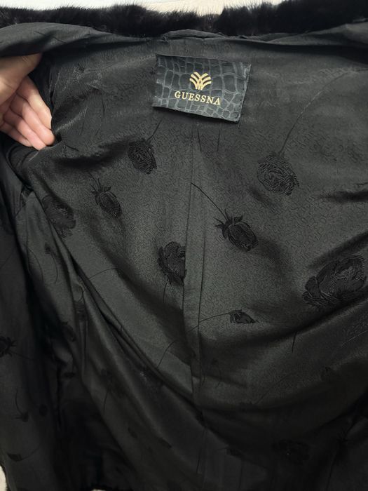 Норковую шуба с копюшон