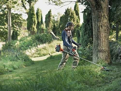 benzinli trimmer Husqvarna 129R  бензиновый триммер