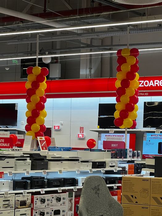 Arcada baloane inaugurare/activare spații comerciale