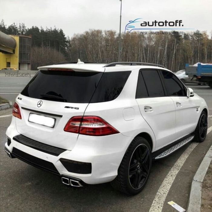 Praguri Mercedes ML GLE W166 (11-18) din aluminiu