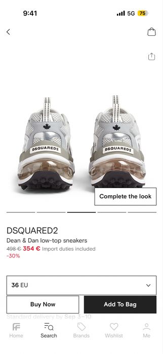 Маратонки DSQUARED2