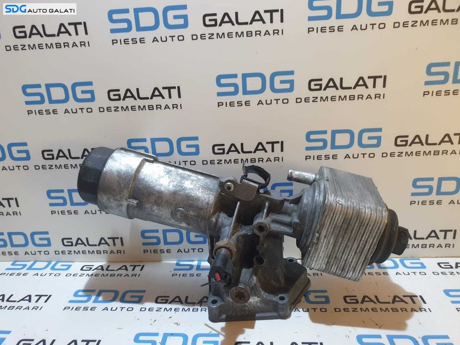 Suport Carcasa Filtru cu Termoflot Radiator Racitor Ulei Volkswagen Passat B5.5 1.9 TDI AVF AWX 2001 - 2005 Cod 038115389C 038117021B [D0679]