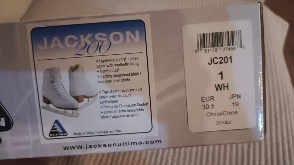 Коньки фигурные JACKSON 200