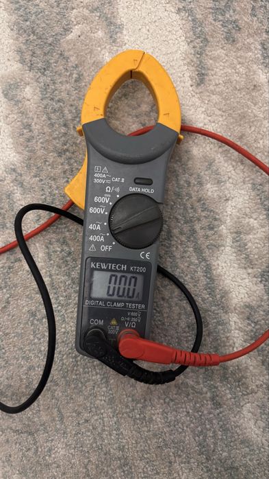 Vind  clampermetru kewtech kt 200