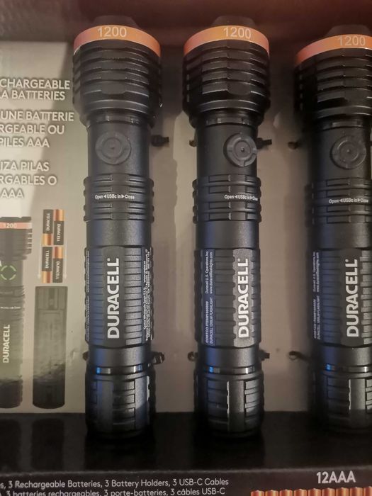 Фенер Duracell 1200 lumens