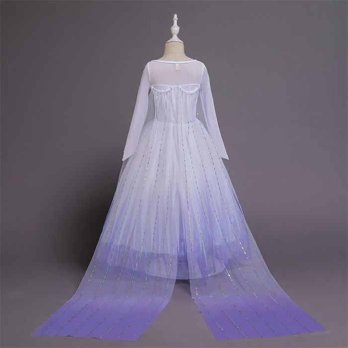 Рокля на Елза от Фроузън 2 част с 2 подаръка