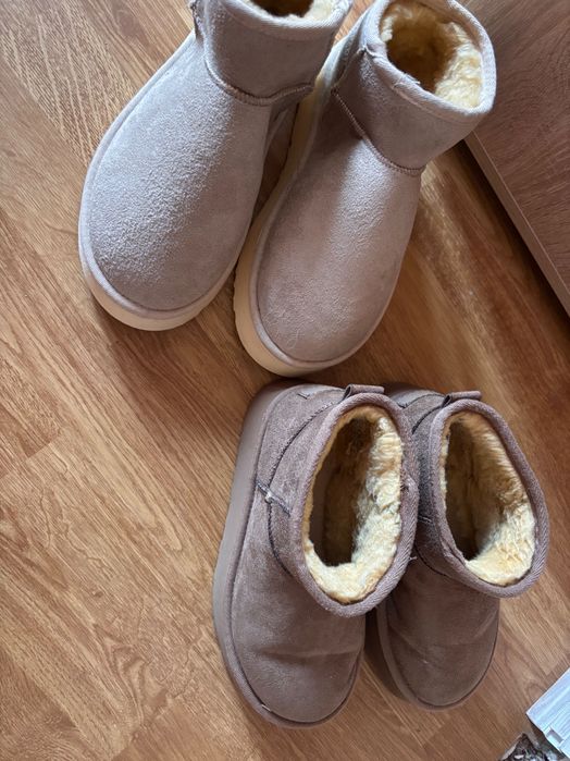 Велурени  пухкави боти