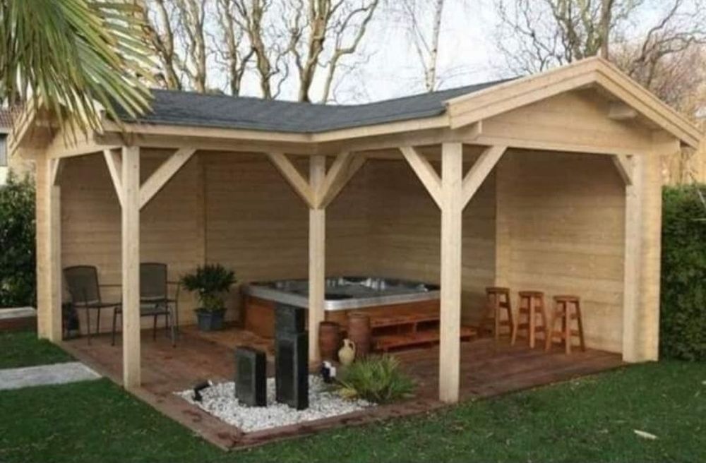 Terase din lemn -foișoare la comanda -pergole modele moderne -leagăne