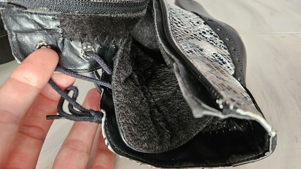 Боти естествена кожа- 80лв.