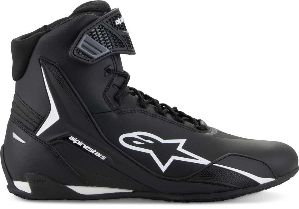 Мото боти ALPINESTARS FASTER-4 BLK/WHT Номера 42,43,44,45,46