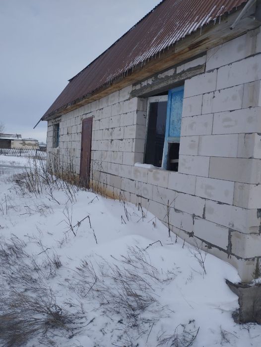 Дом мансард недостроенный