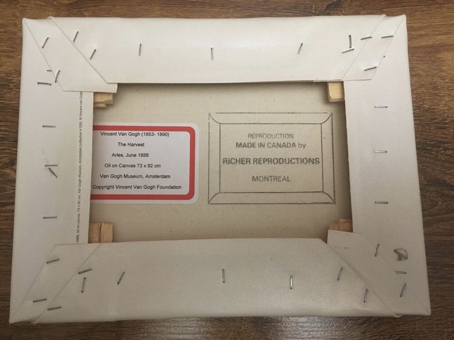 Canavas Van Gogh “The Harvest”