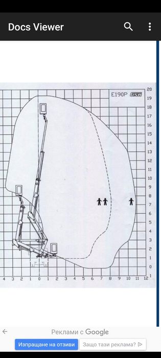 Услуги с автовишка. Цена 40-50 лв /час, макс.350 лв/ден