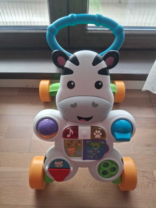 Antemergator premergator cu activitati, Fisher Price, Zebra