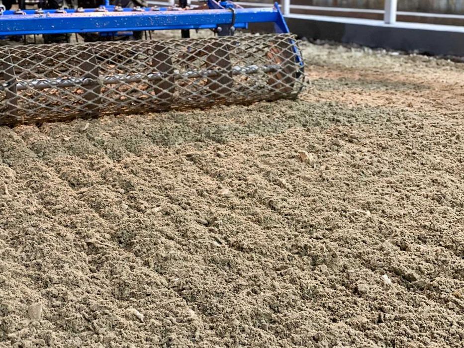 Otxonalar uchun maydalangan geotekstil/Рубленый геотекстиль