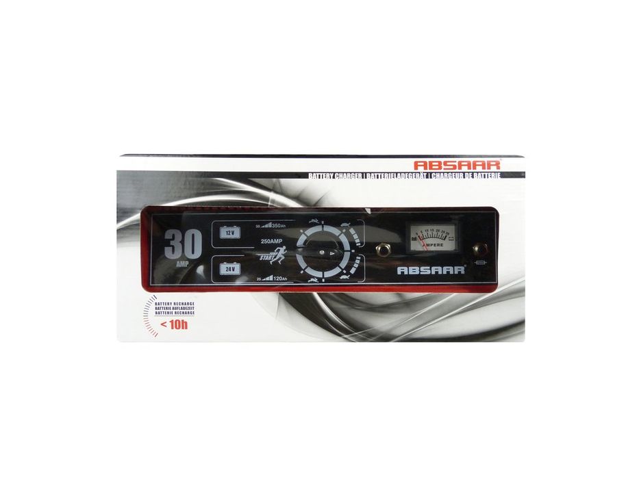 Redresor baterie auto Absaar Germany SH250 12V/24V 30A, incarcare normala sau rapida, robot pornire 250A