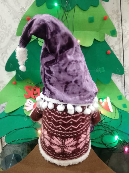 Гномик новогодний игрушка