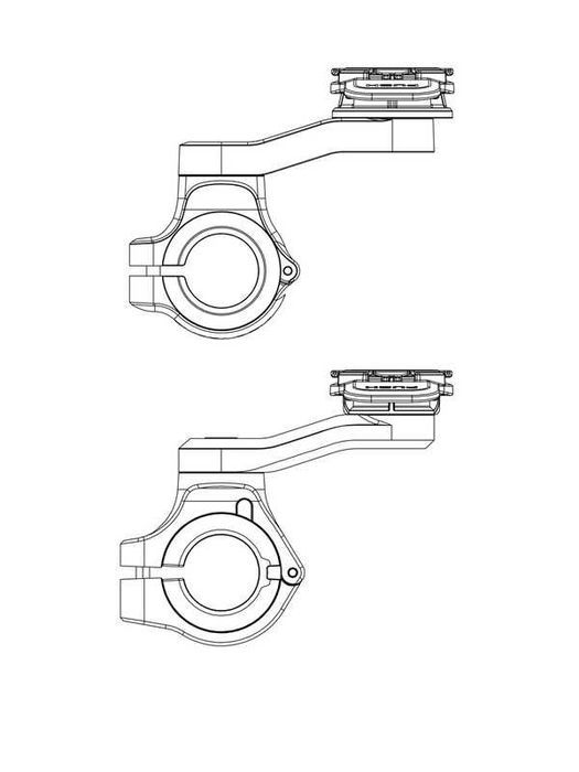 Suport telefon moto QUAD LOCK - prindere ghidon NOU