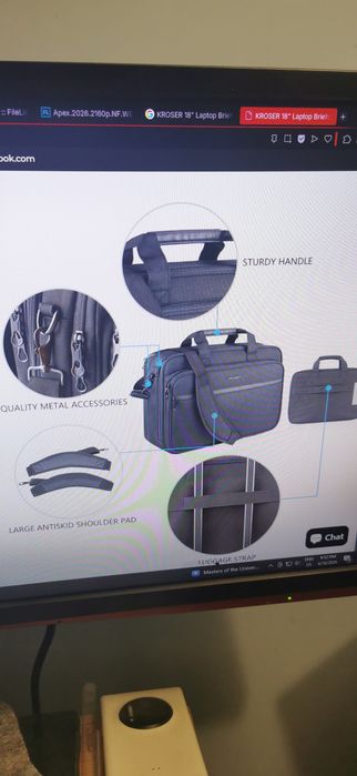 Geanta laptop 18" noua