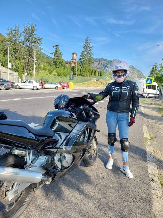 Geacă moto de damă