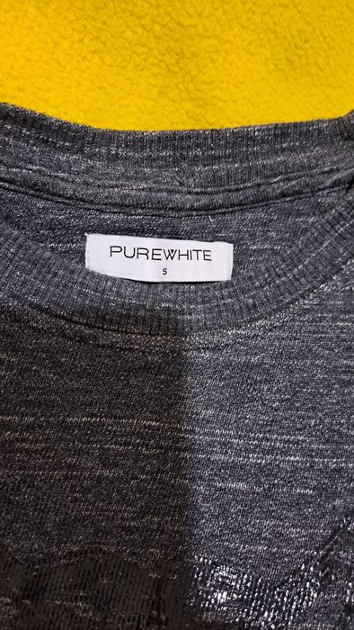 Пуловер мъжки, S, Pure White