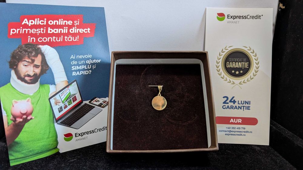 Pandantiv 14k 1.22gr [B.66602.3 AG2 Tudor1]