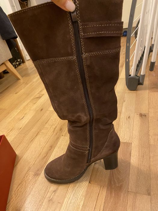 Дамски ботуши естествена кожа