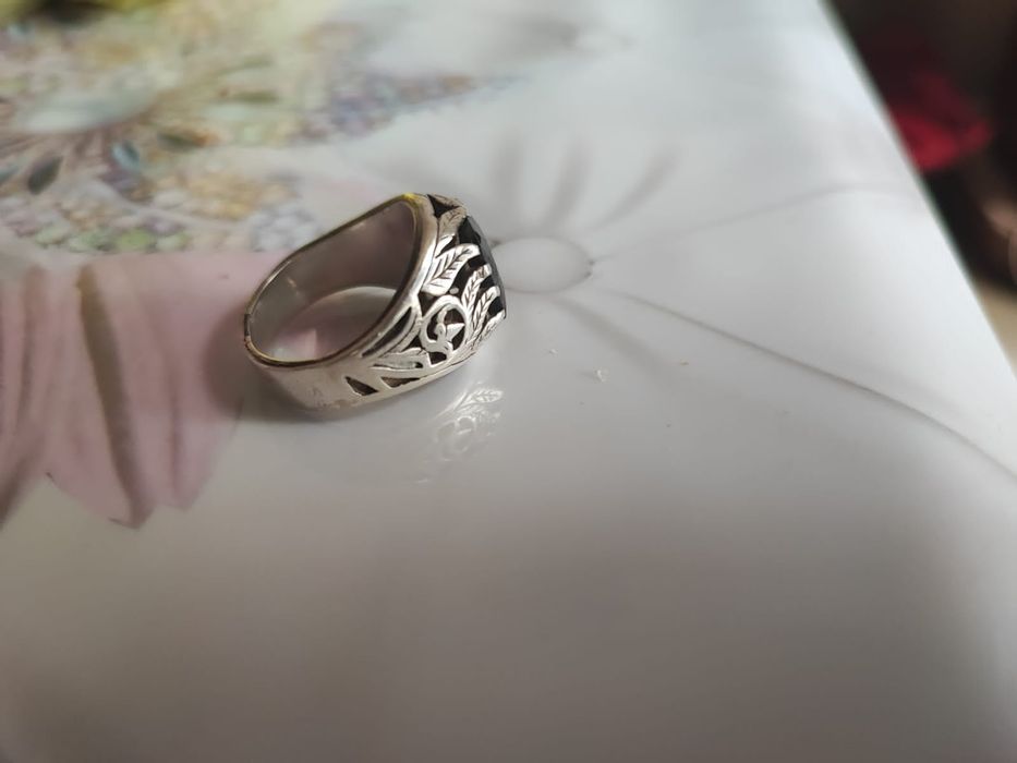 Печатка серебро.