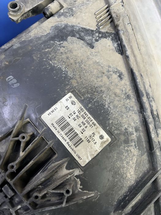 фара со стороны водителя  от пассат б5 плюс