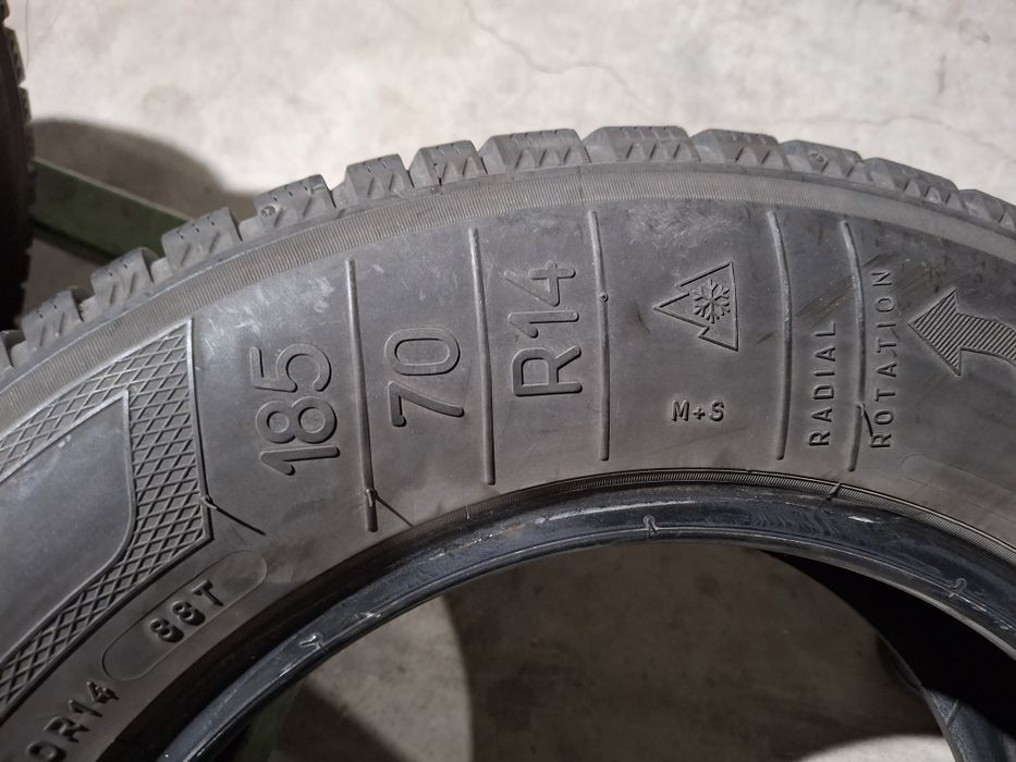 4 Anvelope de iarnă 185 70 r14 Krisalp