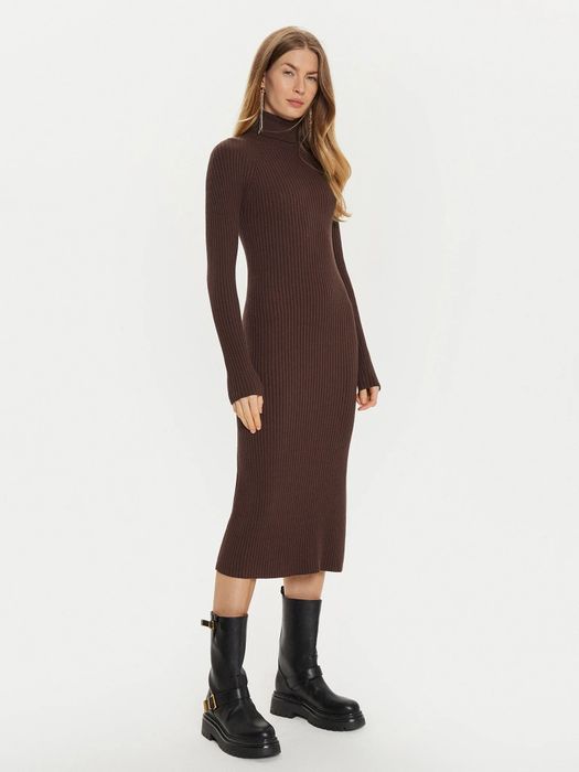 Рокля Twinset, L/XL,цвят шоколад,лого,нова с етикет!