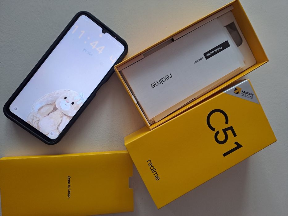 realme C51, Dual SIM, 4GB RAM, 128GB, Black