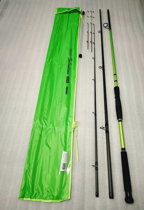 SET Feeder ROBINHAN BOLENTINO PRO 3.90m 180g + Mulineta PRO FL Chaser