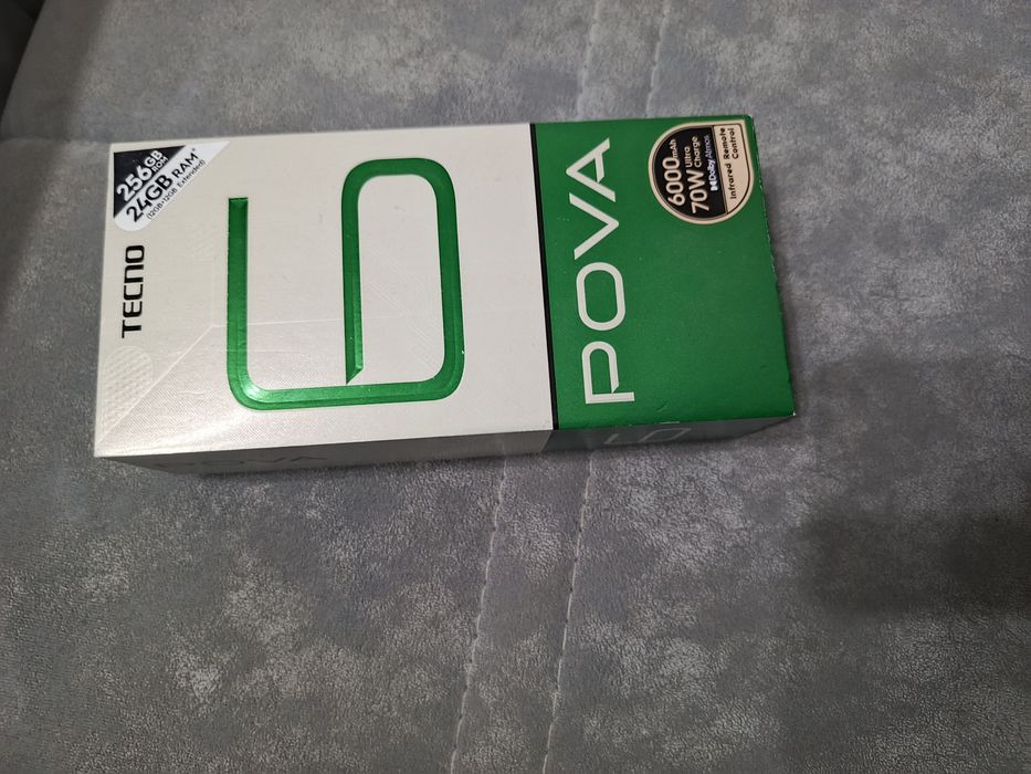 Techno pova 6 24 GB hotrasi 256 GB