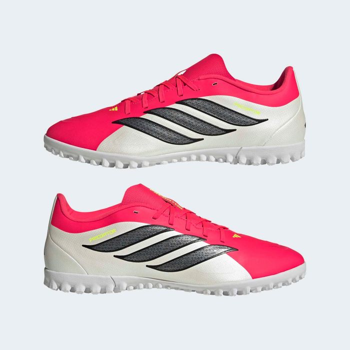 Ghete Fotbal Predator Club Turf Roșu - produs resigilat Decathlon