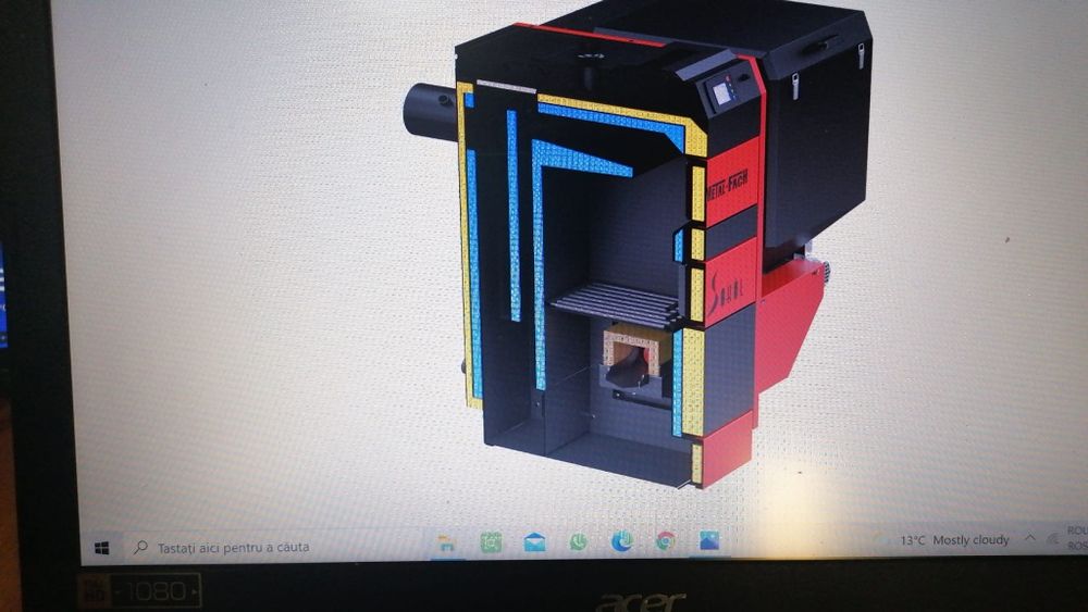 Centrală Automată METAL FACH 50kW – SEE-BIO Classic + Sondă Lambda