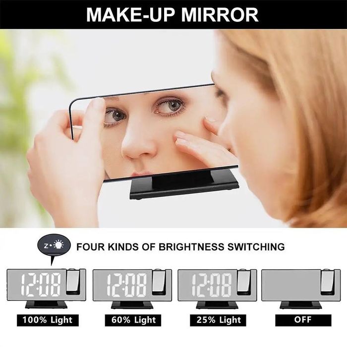 Электронные часы с проектором