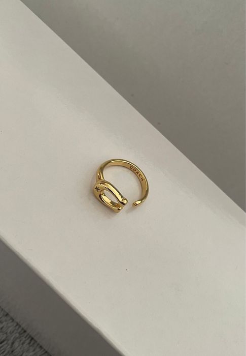 Кольцо coach новый