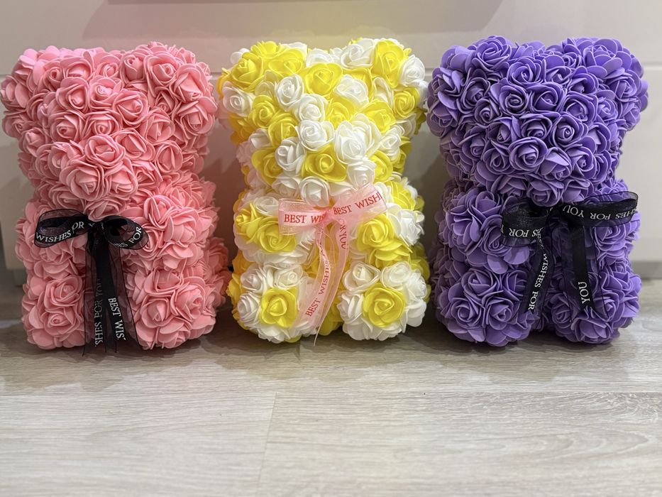 Прекрасни мечета от рози ръчна изработка