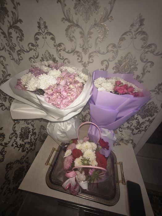 Цветы гул б/у сатылады