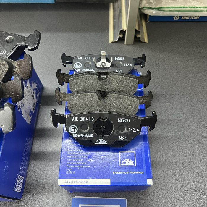 Новые колодки ATE bmw e34 540 бмв е34