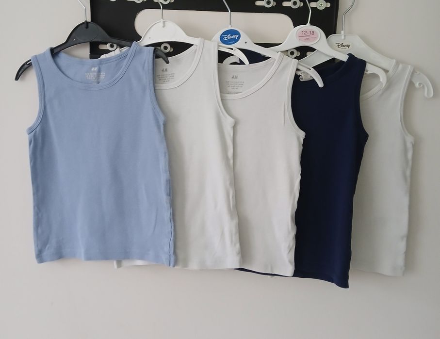 Къси панталони, тениски zara, h&m 3-4 години