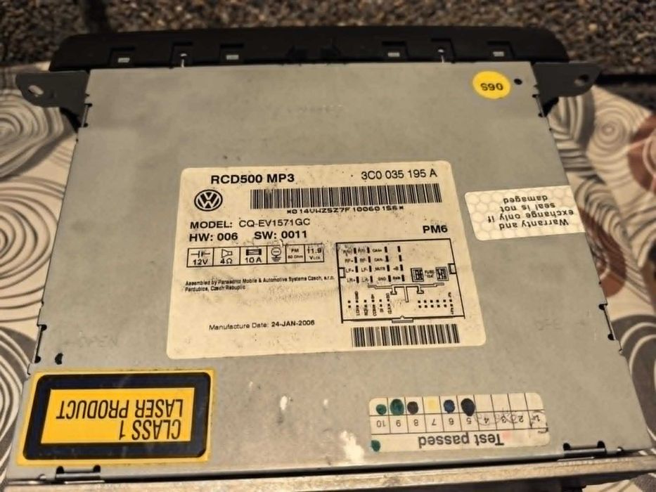 CD-player Passat6