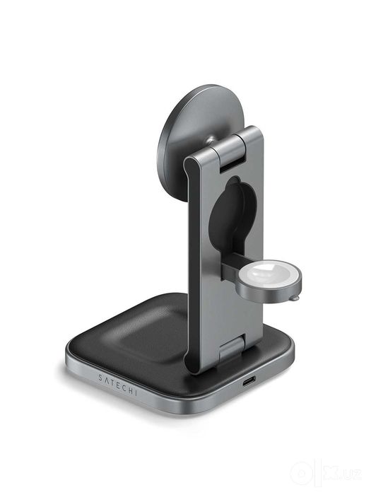 Зарядная станция Satechi Qi2 2 в 1 и 3 в 1