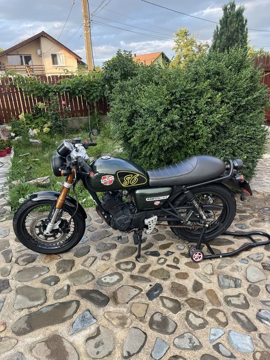 ‼️Vand‼️Motocicleta Hanway Raw125 2016 1200km “Noua” Cafe Racer (Benelli,Keeway,Yamaha,Honda)