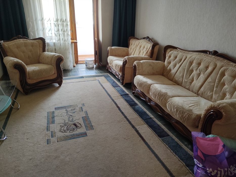 Диван + мини диван+кресло.