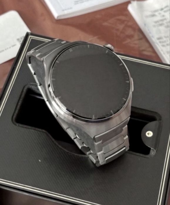 48mm Huawei watch 4 Pro LTE Гаранция Технополис 2025 г. Titanium